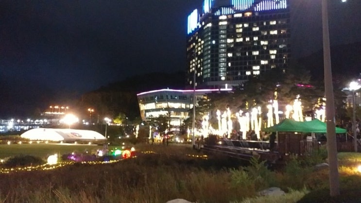  정선에서 화려한 불꽃놀이 아세요? 하이원리조트!!