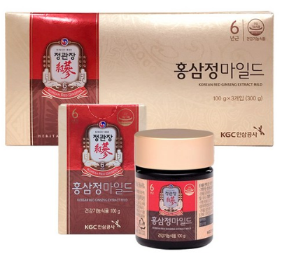  쿠팡리뷰  정관장 홍삼정 마일드 100gX3개+쇼핑백1장/홍삼농축액   [127,700원 ]