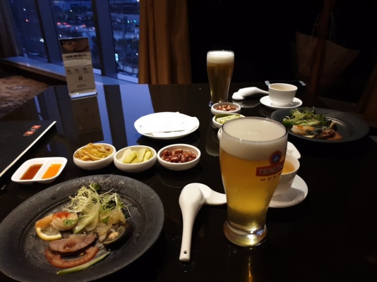  송도 쉐라톤 호텔 유에에서 중식코스요리 먹기