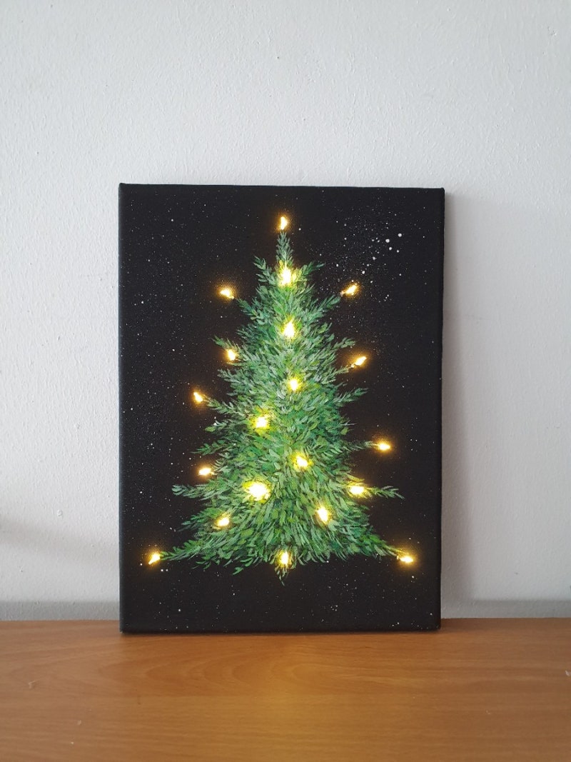 크리스마스장식 트리그림 천안아산 취미미술 원데이클래스 그리다화실 : 네이버 블로그, image size:800x1067