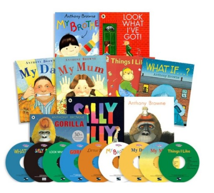  쿠팡리뷰   투판즈 Pictory Anthony Browne CD Set 9종   [69,800원]
