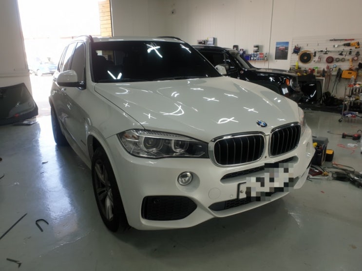  포천 차유리교체 유리교환 BMW X5 앞유리전문점