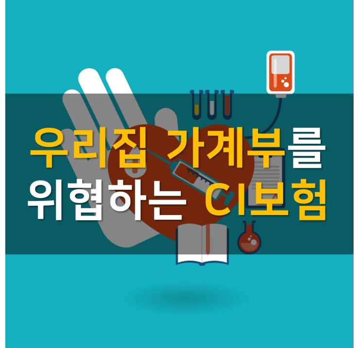  우리집 가계부를 위협하는, CI보험