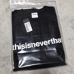 디스이즈네버댓 롱슬리브 스몰 후기 T-Logo L/SL Top Black