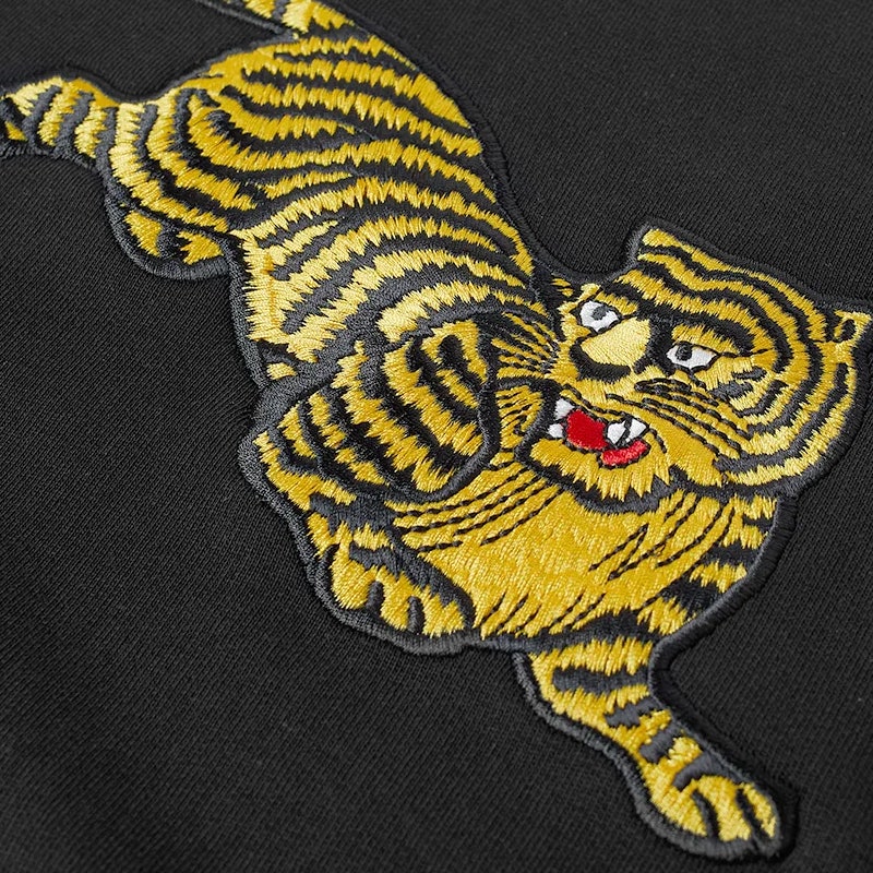 겐조 JUMPING 타이거 크루 맨투맨 BLK