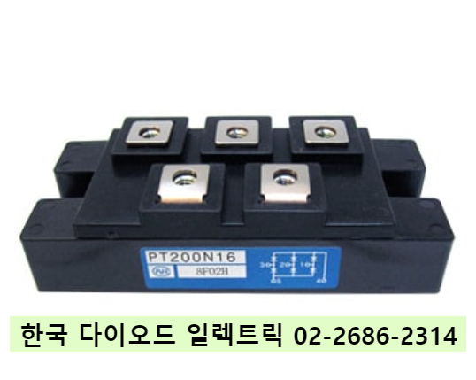  PT200N16 , PT200N8 특가판매중 일본 NI 브릿지다이오드