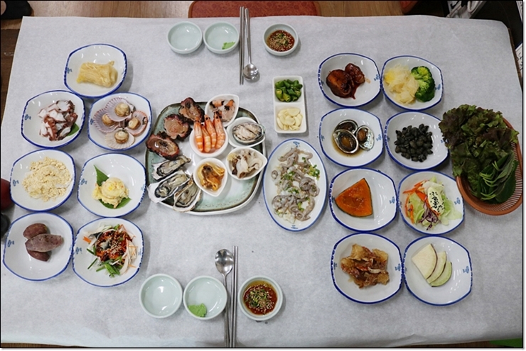  경남 사천 횟집 푸짐한 한상이 마음에 들었던곳