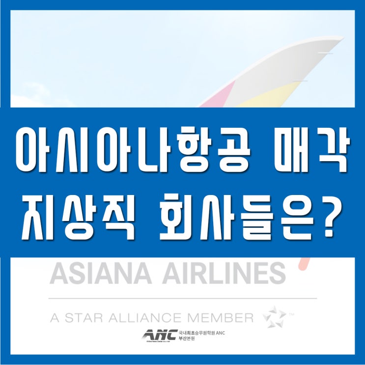 아시아나항공 매각 지상직 회사들은?