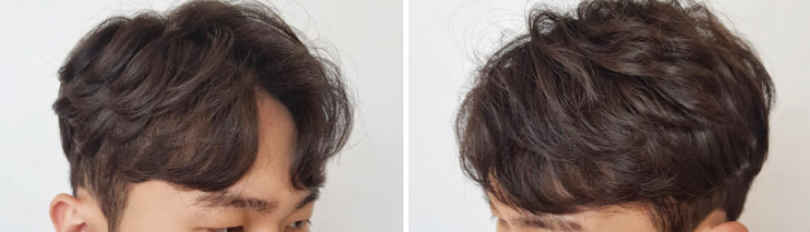  브로스헤어 등촌역점 - 남자 애즈펌으로 이미지 변신(before/after)