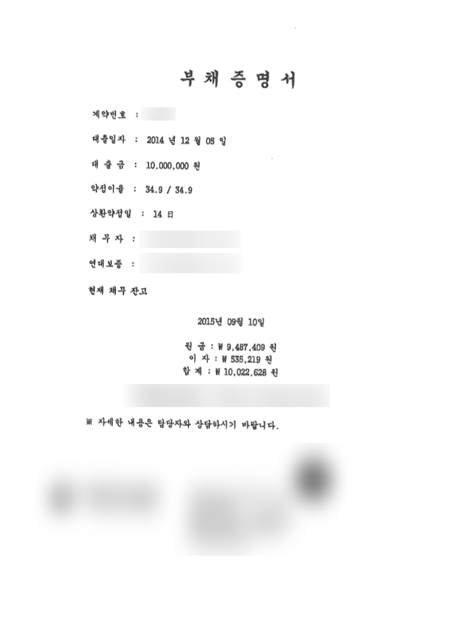 개인회생보증금에 정책자금이 포함될 수 있나요? 2