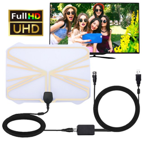  쿠팡리뷰   신풍산업 디지털 TV 안테나 UHD DTV 지상파 실내 수신기    3dBi 5M  [16,900원 ]