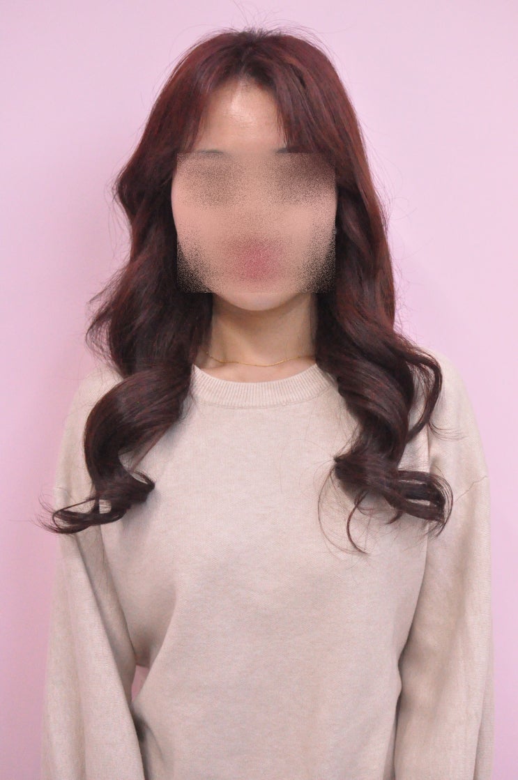  퍼플레드 염색 잘 하는 진천동미용실