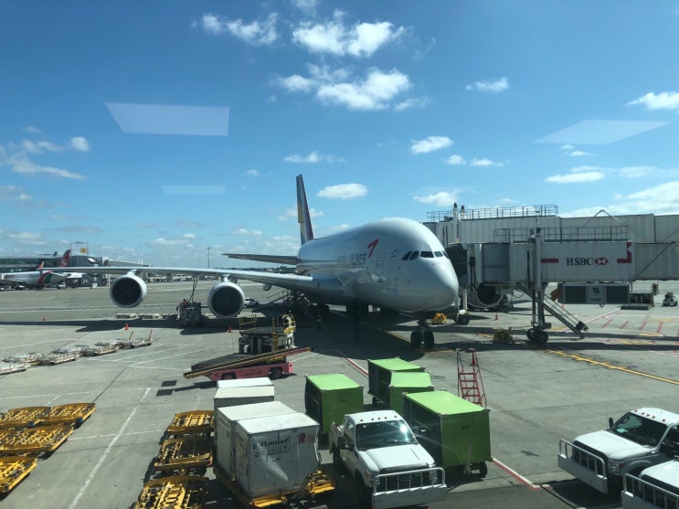 아시아나항공 A380 탑승, 14시간 비행후기_뉴욕행