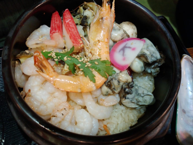  신논현역 맛집 해물솥밥 모랑 #육전 #전복솥밥