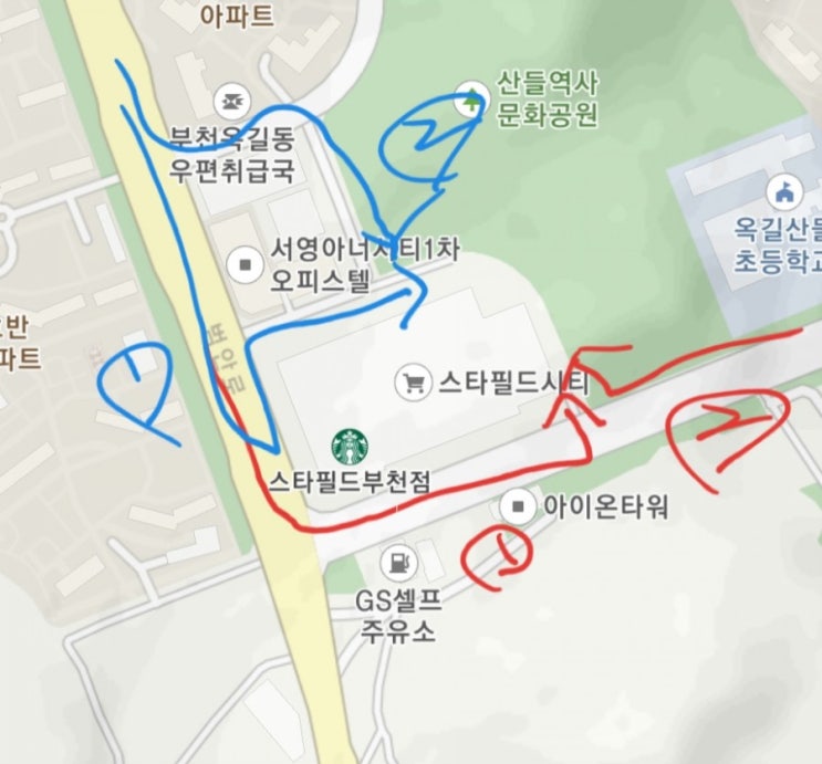 동네주민이 알려주는 부천 스타필드 시티 주차꿀팁. 각 층 매장. 지도 맵. 이동팁. 수유실. 흡연실