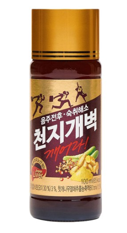  쿠팡리뷰 숙취해소 깨어라 천지개벽 100ml   [19,460원]