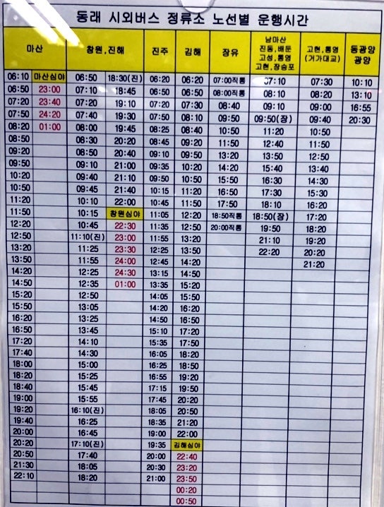 2020 동래시외버스터미널 동래에서 거제 고현 통영 버스시간표 : 네이버 블로그 2020 동래시외버스터미널 동래에서 거제 고현 통영 버스시간표 : 네이버 블로그