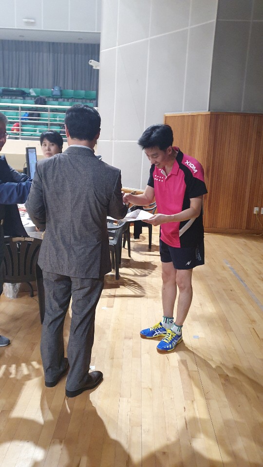  2019 의왕시 의장기 탁구대회