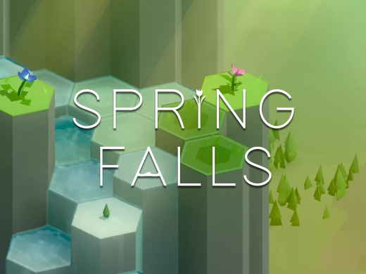 힐링 되는 스팀, 모바일(아이폰) 퍼즐 게임 추천 스프링 폴즈(Spring Falls) 리뷰