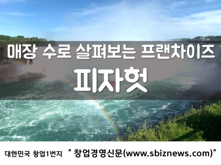  매장 수로 살펴보는 프랜차이즈 ‘피자헛’