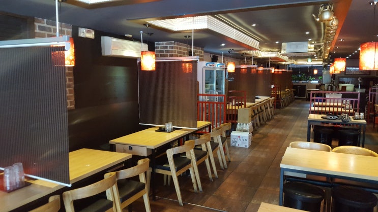  강남 실내포차 칸막이 롤스크린
