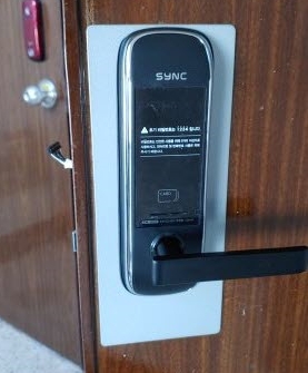  [신동열쇠]익산시 신동 뜨란채 아파트 헤강무타공 미니주키 SYNC SM-500  설치-신동열쇠집,신동도어락,신동번호키,심동방충망,신동방범창
