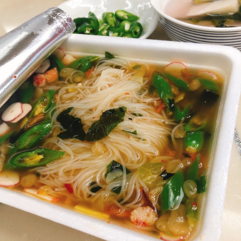 [백제 쌀국수 멸치맛 후기]쌀국수 맛집/컵라면추천/해장라면/쌀국수컵라면/다이어트라면/안....