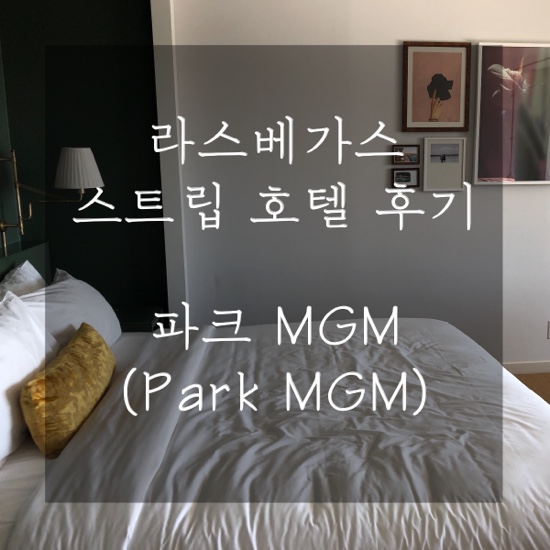  라스베가스 스트립 호텔 파크 MGM(Park MGM), 가성비 좋은 스트립 호텔 숙박 후기