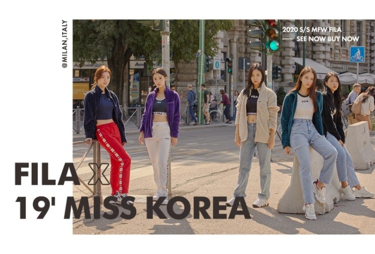 FILA X 19` MISS KOREA @MILAN, ITALY