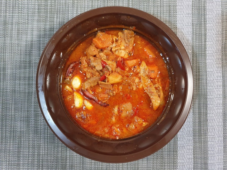  [CU도시락] CU김수미 닭볶음탕 먹어본 후기^^