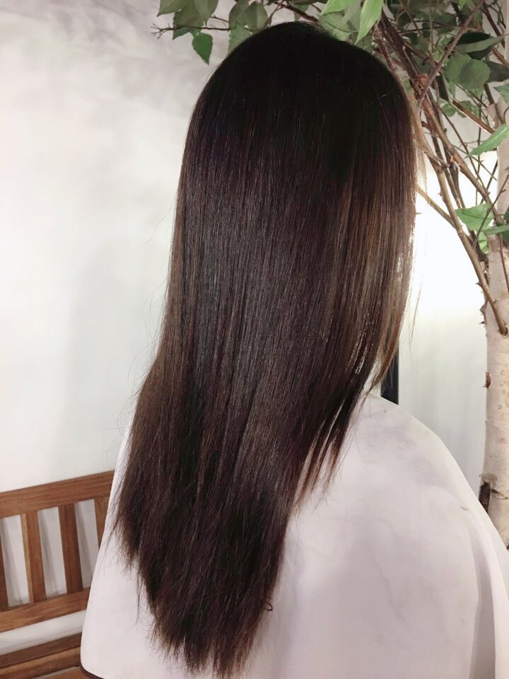  홍대미용실 까헤어 극손상모 탈색모 매직스트레이트 hongdae hair salon in Seoul, rebonding straight perm