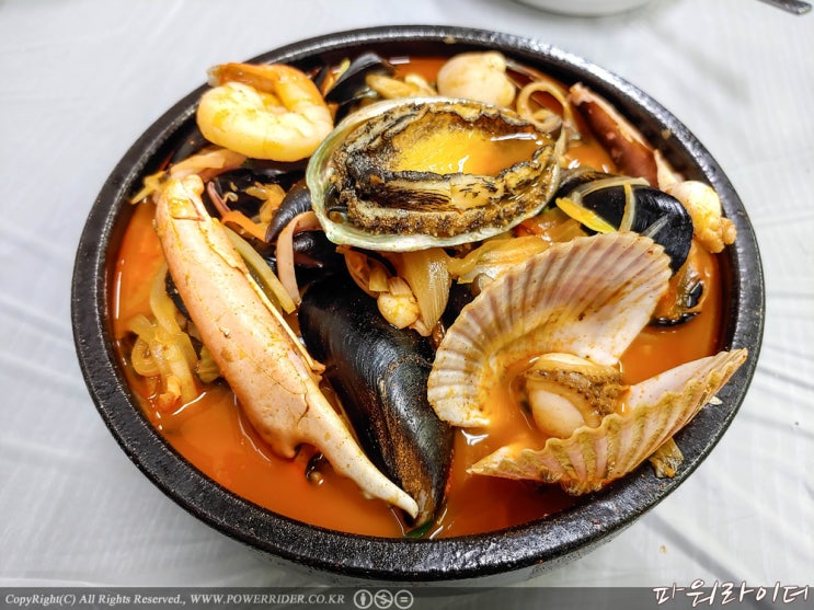  경남 거제 맛집 - 지세포전복해물뚝배기짬뽕에서 짬뽕과 깐풍육을 먹고 왔습니다. 거제 지세포 맛집 [파워라이더의식도락여행]