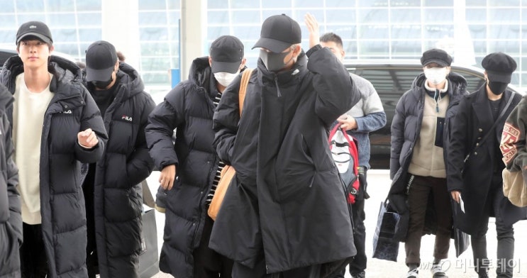 191112 방탄소년단 in 공항 (BTS)