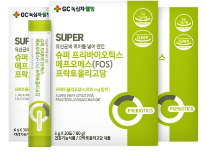  쿠팡리뷰  GC녹십자웰빙 슈퍼 프리바이오틱스 FOS 프락토올리고당   [53,400원 ]