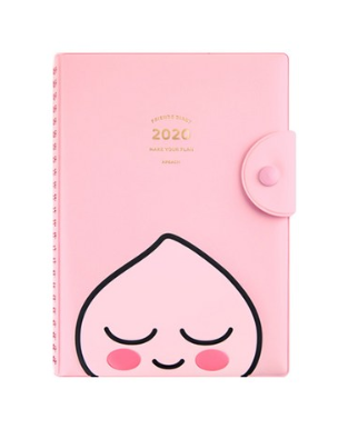  쿠팡리뷰  아이콘스 카카오프렌즈 2020 스프링 다이어리   [20,480원]