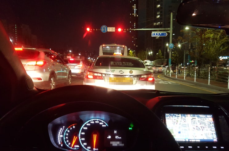  쉐보레 경차 더 넥스트 스파크 CVT(오토) 시내(도심) 연비 측정 후기 - (1) (더뉴스파크/혼잡 복잡한 단거리/연료 소모량)