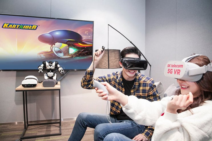 5G 시대 태풍의 눈 "VR AR"