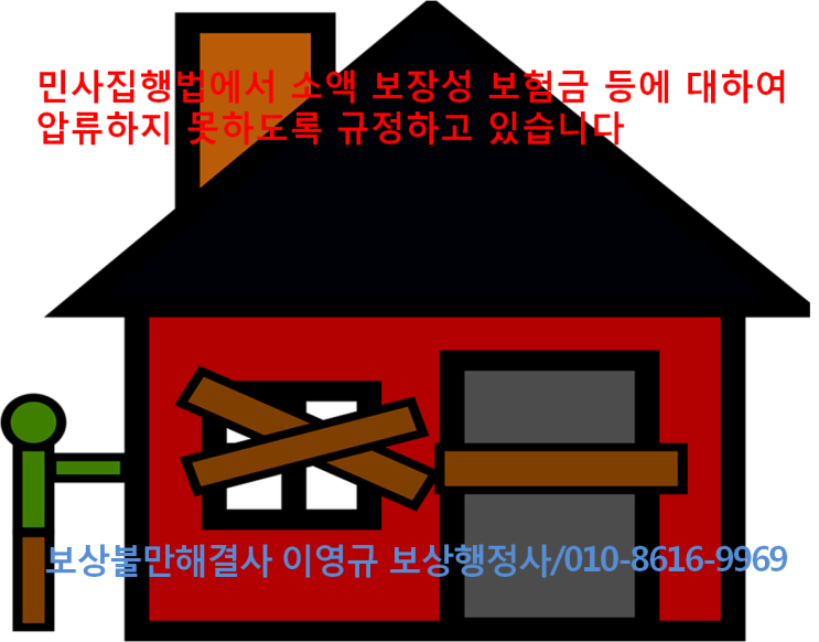  채무상환을 하지못할 경우 보험금도 압류대상이 됩니까?