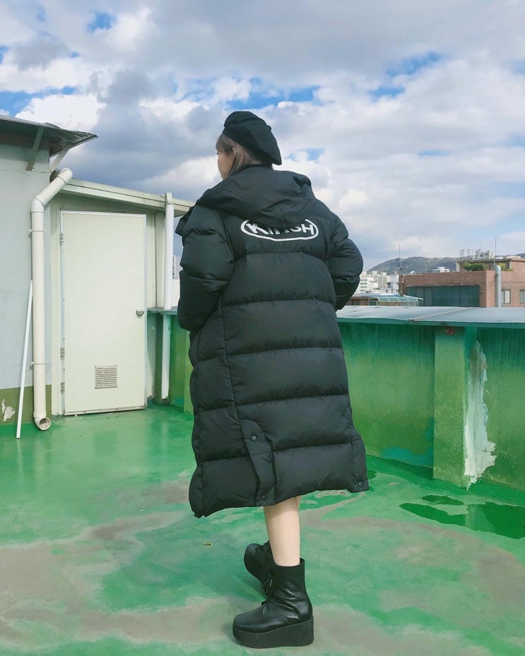 작년 제품이지만, 이 정도 가격이면 꼭 사야하는 키르시 KIRSH 서클 다운 롱 패딩
