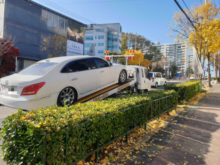  에쿠스VI 재생에어쇼바(ecs),에어스프링터짐교환<대전미주카센타>