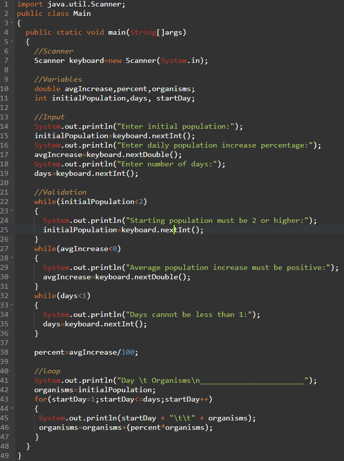 Lab 7. Java Loop(While문, For문 예제)