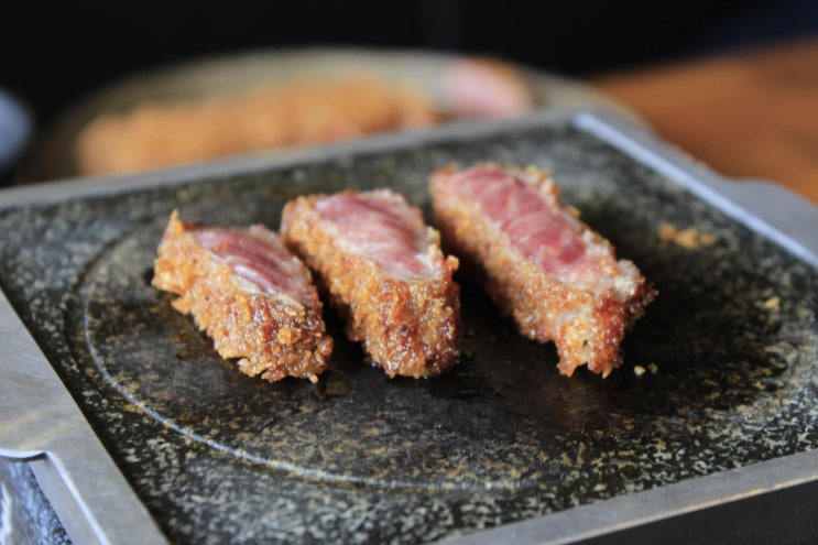  해리단길 데이트 규카츠가 맛났던 카에루식당