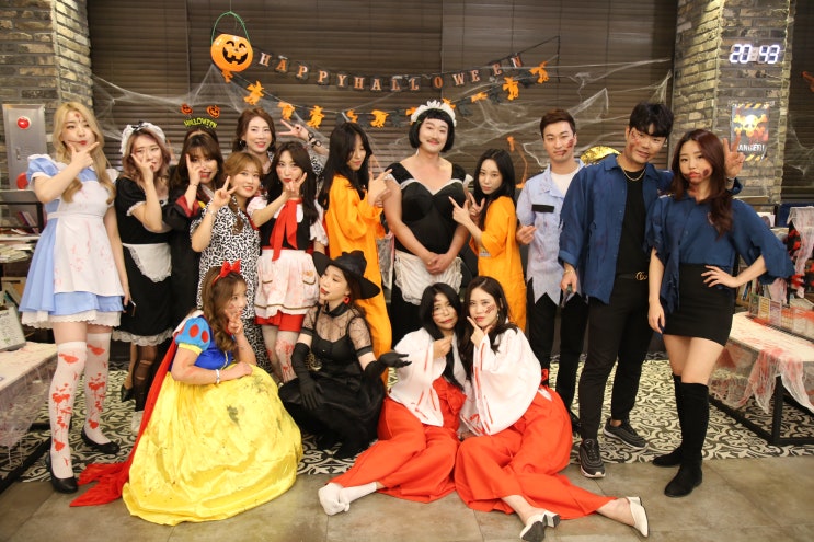  서면미용실 할로윈데이 in 기태영헤어 서면2호점