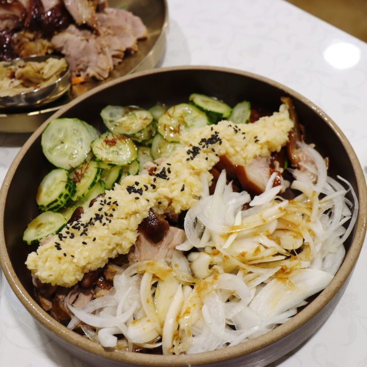 부산시청족발 맛집 온족&마늘족 해물파전 조옥당 시청점