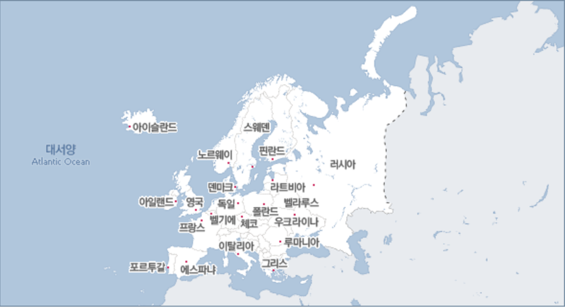 세계지도, 5대양 6대주, 우리나라 지도, 산맥 : 네이버 블로그