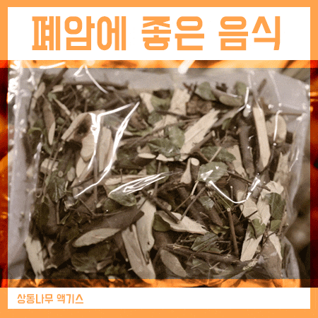  폐암에 좋은음식 상동나무 액기스 건강한가인 먹어보고 있답니다.