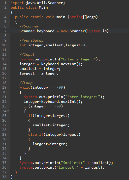 Lab 8. 자바(Java) Loop(While문, For문) 및 if문 혼합 예제