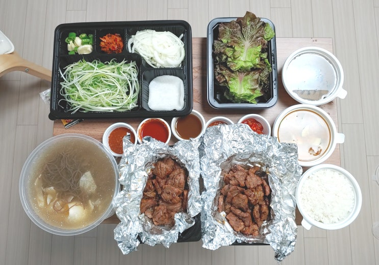 김포 배달 맛집 - 개그맨 이경래의 참숯갈비 돼지 숯불 양념 갈비