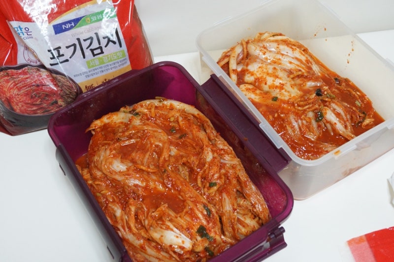 미니김장미니무김치 오이김치 깍두기파김치