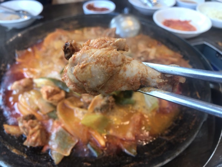  인천동구맛집 수문통맛집 아랜역물닭갈비